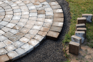 paver and installation