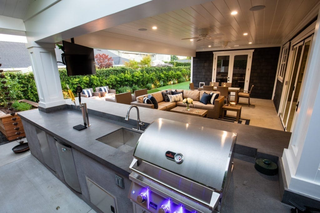 Amazing Outdoor Kitchen Manhattan Beach, CA